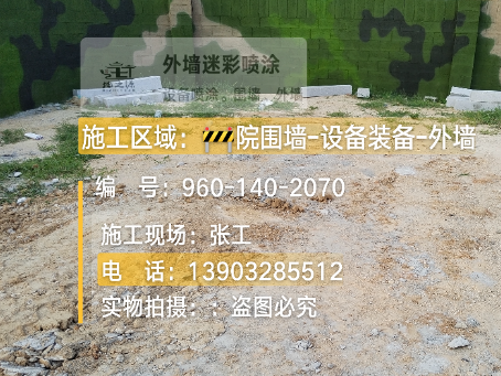 雅安迷彩漆喷涂方法（通用 + 数码专项